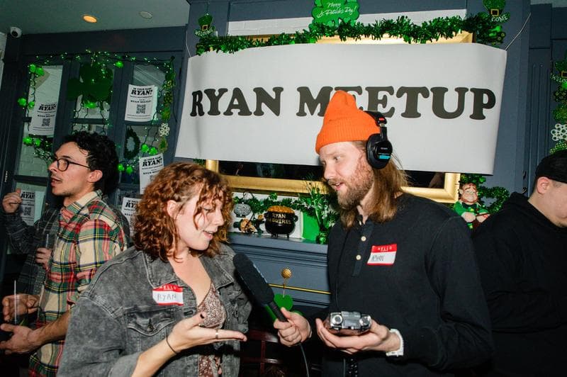 Ryans Only at the Ryan Meetup (and Definitely No Bryans)