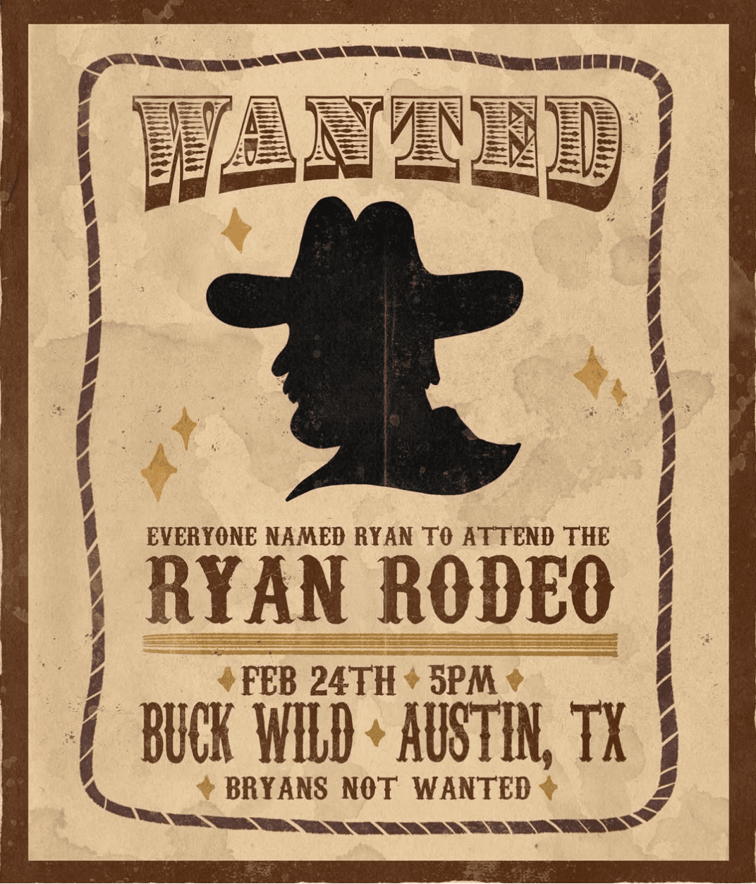 'Ryan Rodeo' aims to gather record-breaking number of Ryans